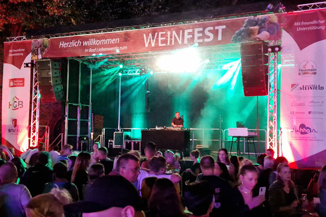 Impressionen vom Weinfest in Bad Liebenwerda