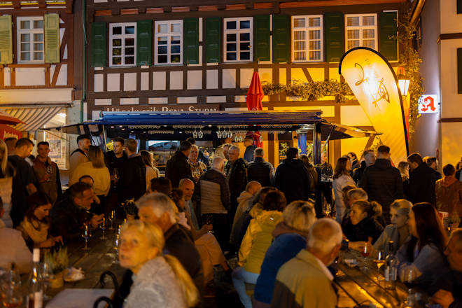 Impressionen vom Weinmarkt in Bretten